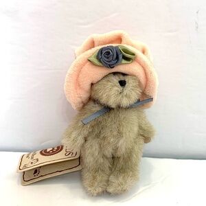 Boyd's Bears Plush Mini Ornament - Peachie Bear